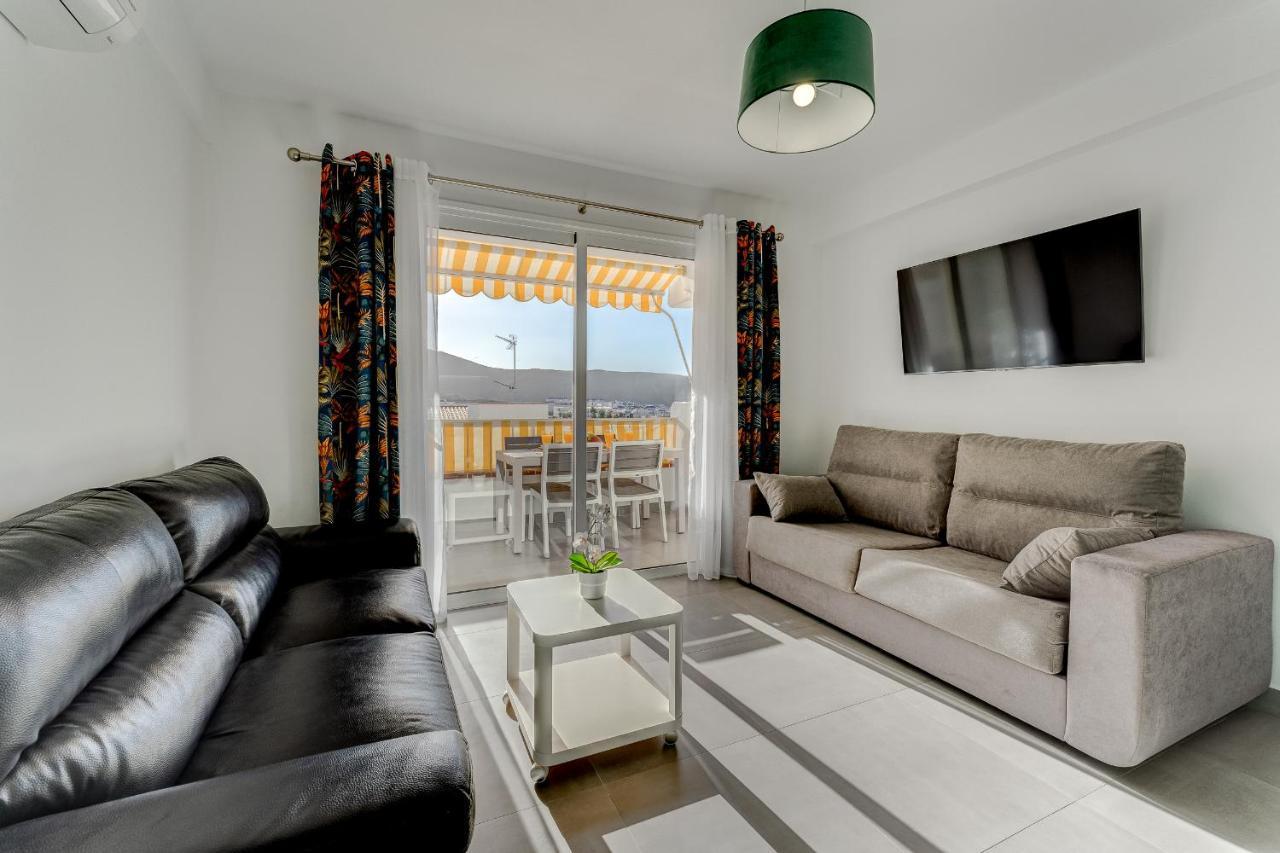 Loscristianos Luxury Aircon Sunny Aptm Sea View 아로나 외부 사진